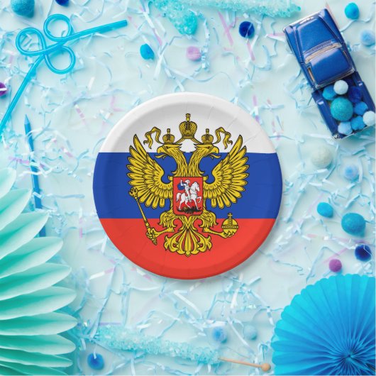 Russland Pappteller (Party)