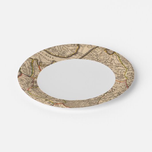 Russland Pappteller (Schrägansicht)