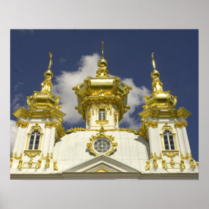 Russland. Petrodvorets. Peterhof Palace. Peter der Poster