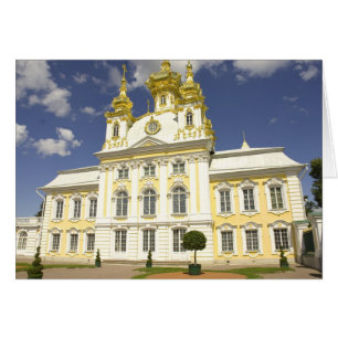Russland. Petrodvorets. Peterhof-Palast. Peter der