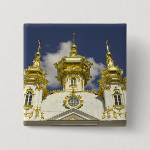 Russland. Petrodvorets. Peterhof-Palast. Peter der Button