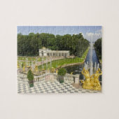 Russland. Petrodvorets. Peterhof-Palast. Peter der Puzzle (Horizontal)