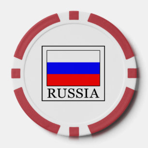 Russland Pokerchips