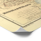 Russland, Polen Poster (Ecke)