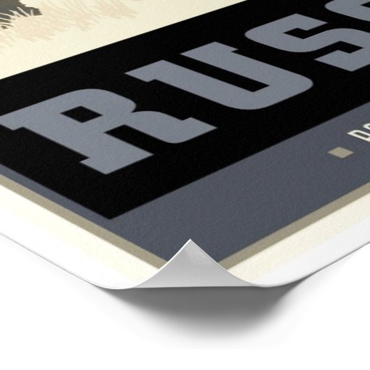 Russland Poster (Ecke)