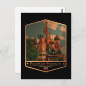 Russland Postkarte (Vorne/Hinten)