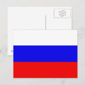 Russland Postkarte (Vorne/Hinten)