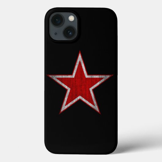 Russland Roter Star Case-Mate iPhone Hülle (Rückseite)