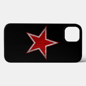 Russland Roter Star Case-Mate iPhone Hülle (Rückseite (Horizontal))