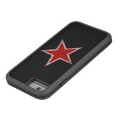 Russland Roter Star Case-Mate iPhone Hülle (Unterseite)