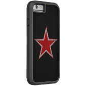 Russland Roter Star Case-Mate iPhone Hülle (Rückseite/Rechts)