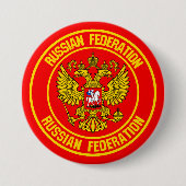 Russland-Runde Button (Vorderseite)