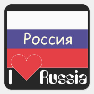 Russland - Russia Aufkleber