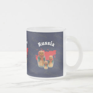 Russland - Russia Babuschka - Matrjoschka Tasse