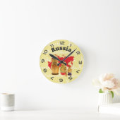 Russland - Russia Babuschka - Matrjoschka Wanduhr (Zuhause)