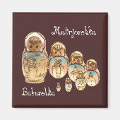 Russland - Russia Magnet (Vorne)