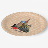 Russland - Russia Moskau Teller (Schrägansicht)