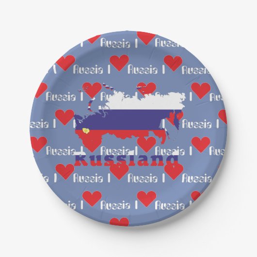 Russland - Russia Teller (Vorderseite)