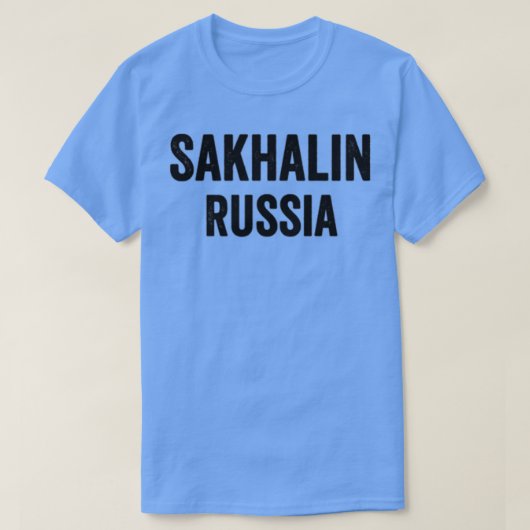 Russland Sakhalin T-Shirt (Design vorne)