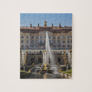 Russland, Sankt Petersburg, Peterhof, Großer Palas Puzzle