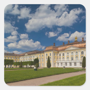 Russland, Sankt Petersburg, Peterhof, Großer Palas Quadratischer Aufkleber