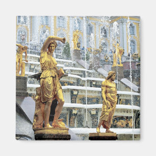 Russland, Sankt Petersburg, Peterhof, Samson und Magnet