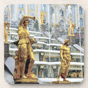 Russland, Sankt Petersburg, Peterhof, Samson und Untersetzer