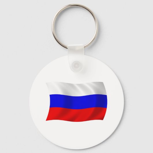 Russland Schlüsselanhänger der Flagge (Vorderseite)