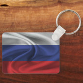 Russland Schlüsselanhänger der Flagge (Vorderseite)