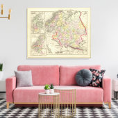 Russland, Schweden, Norwegen 2 Leinwanddruck (Insitu (Wohnzimmer))