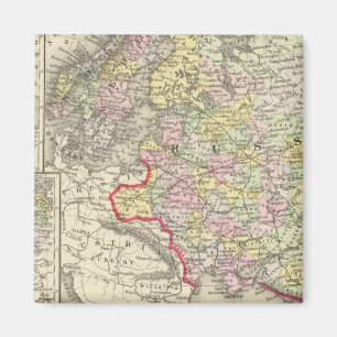 Russland, Schweden, Norwegen Magnet