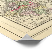 Russland, Schweden, Norwegen Poster (Ecke)