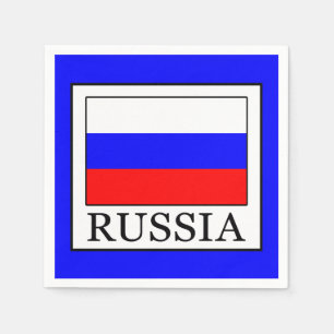 Russland Serviette