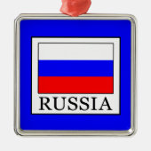 Russland Silbernes Ornament (Vorne)