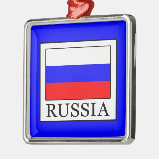 Russland Silbernes Ornament (Links)