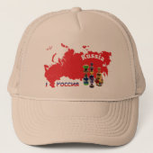 Russland - Sockel Truckerkappe (Vorderseite)