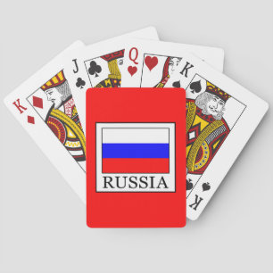 Russland Spielkarten