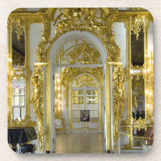 Russland, St. Petersburg, Catherine's Palace (alia Getränkeuntersetzer (Vorderseite)