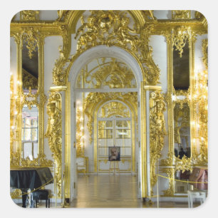 Russland, St. Petersburg, Katharinenpalast (auch 1 Quadratischer Aufkleber