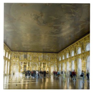 Russland, St. Petersburg, Katharinenpalast (auch 8 Fliese
