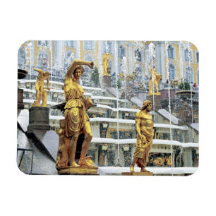 Russland, St. Petersburg, Peterhof, Samson und Magnet