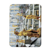 Russland, St. Petersburg, Peterhof, Samson und Magnet (Vertikal)