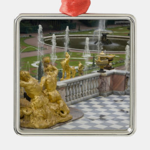 Russland, St. Petersburg, Peterhoff (alias 2 Silbernes Ornament