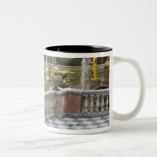 Russland, St. Petersburg, Peterhoff (alias 2 Zweifarbige Tasse