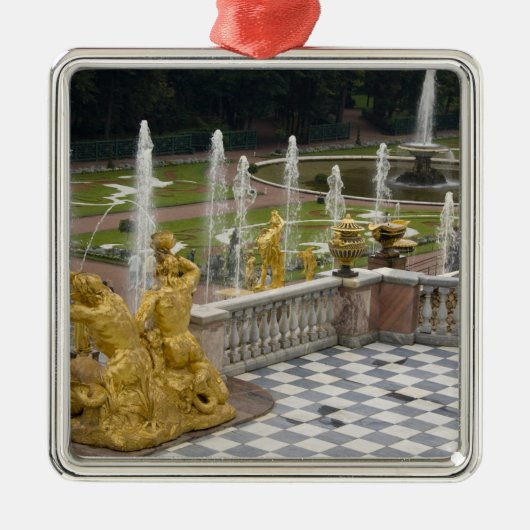 Russland, St. Petersburg, Peterhoff (alias Ornament Aus Metall (Vorne)