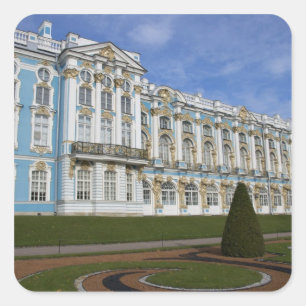 Russland, St. Petersburg, Puschkin, Catherine's 4 Quadratischer Aufkleber