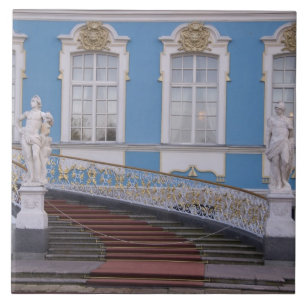 Russland, St. Petersburg, Pushkin, Katharinas 5 Fliese