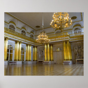 Russland, St. Petersburg, The Hermitage (alias 4 Poster
