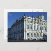 Russland, St. Petersburg, Winterpalast, Die 4 Postkarte (Vorne/Hinten)
