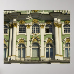 Russland. St. Petersburg. Winterpalast. Eremitage Poster